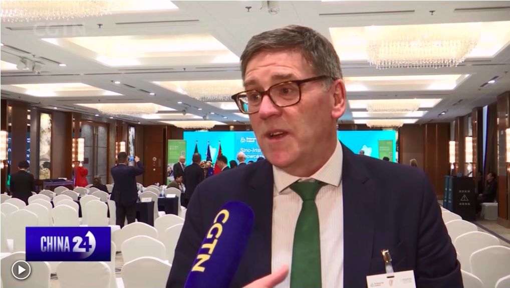 CGTN：China-Ireland Ties: Countries promote educational cooperation during Irish PM's China visit